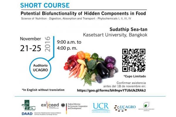 Short Course: Potential Biofunctionality of Hidden Components in Food
